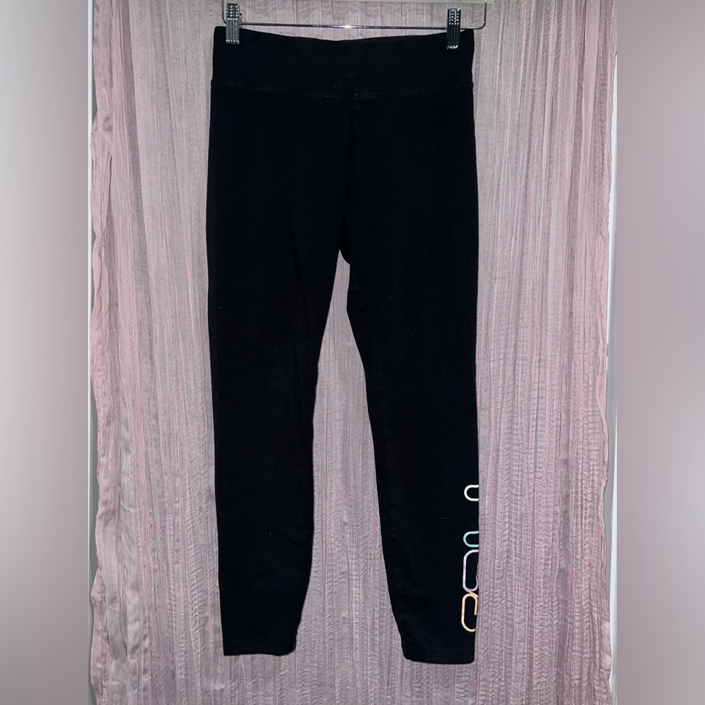 Fila Black Leggings Athletic Wear